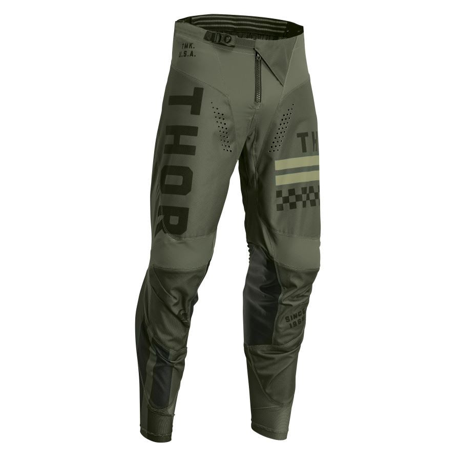 Thor Youth Pulse Combat Green Motocross Pants CLEARANCE